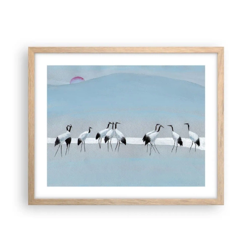 Poster în ramă de stejar deschis - După o zi fierbinte - 50x40 cm