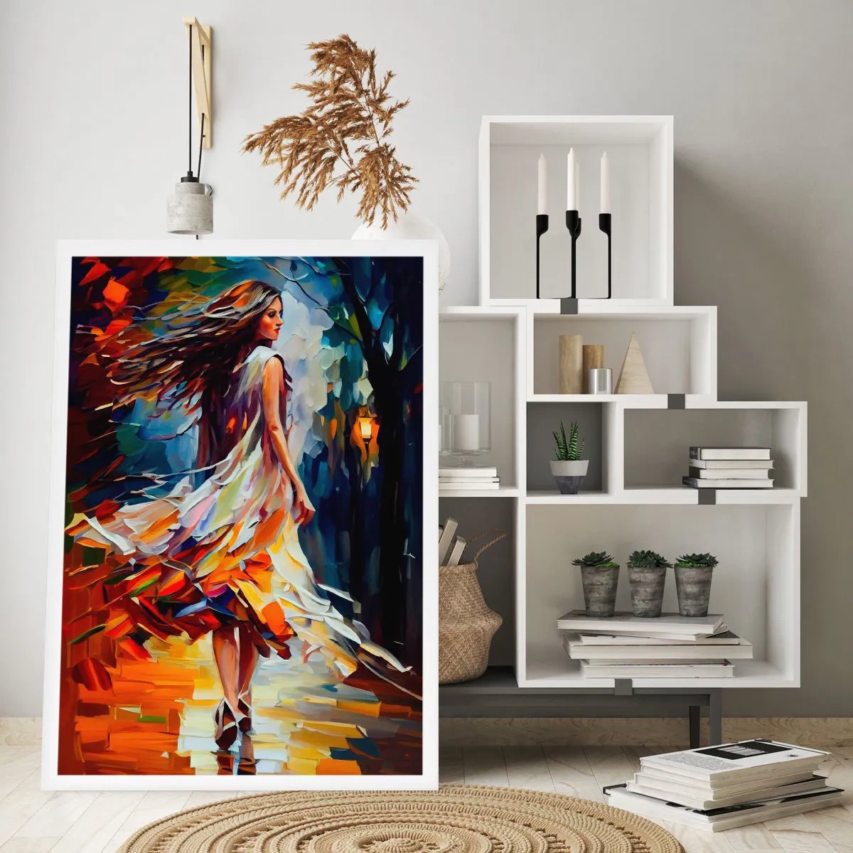 Poster - Fata toamnei - 70x100 cm