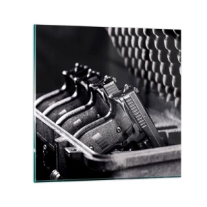 Tablou pe sticlă - Sport masculin - 50x50 cm