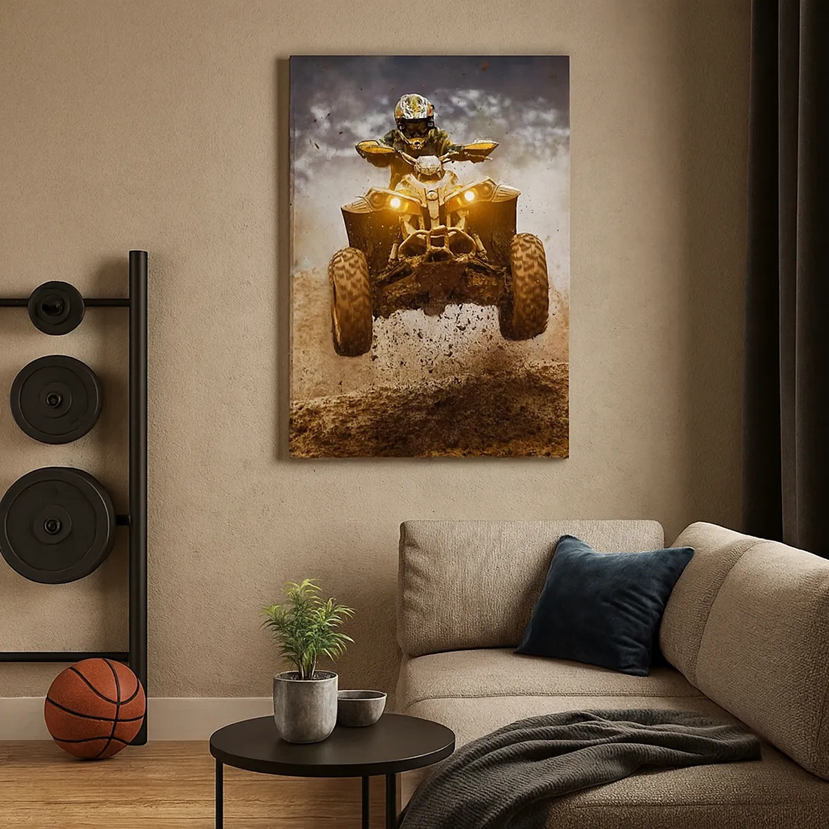 Tablou pe pânză - No risk no fun - 50x70 cm