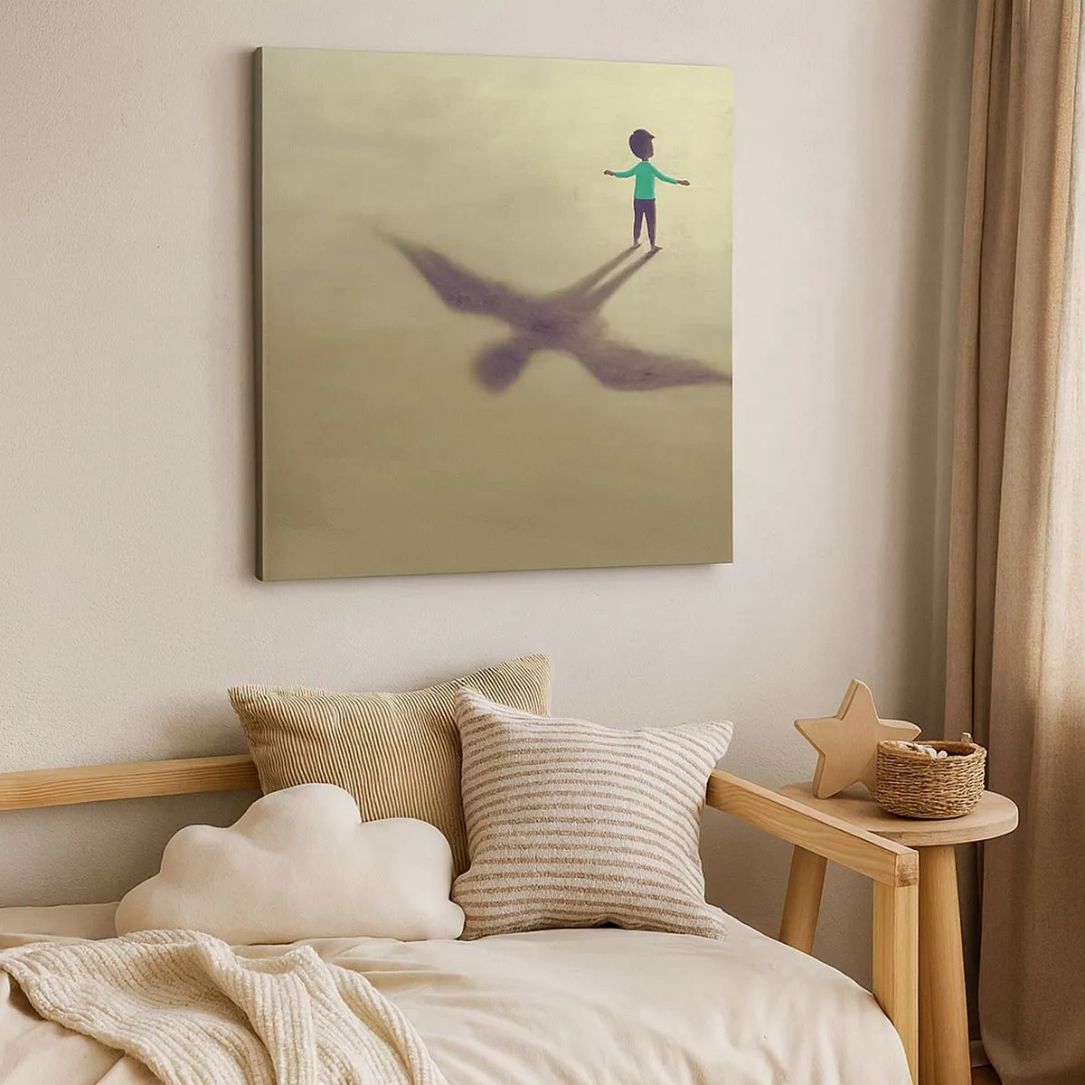 Tablou pe pânză - Eroul viitorului - 30x30 cm