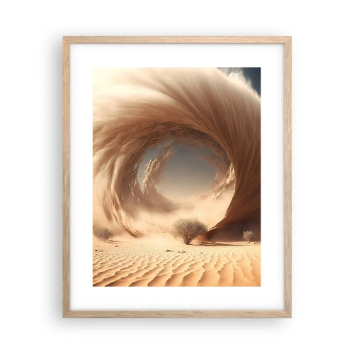 Poster în ramă de stejar deschis - Portal deschis - 40x50 cm