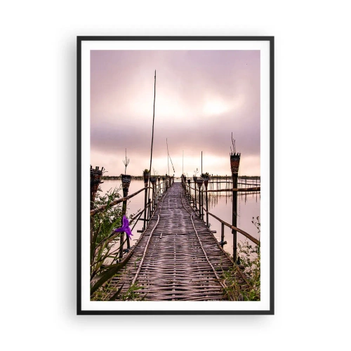 Poster în ramă neagră - Pacea și liniștea Asiei - 70x100 cm