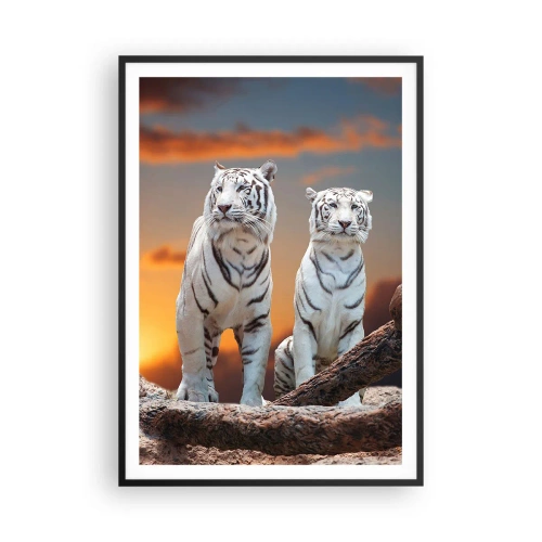 Poster în ramă neagră - La fel ca în Narnia - 70x100 cm