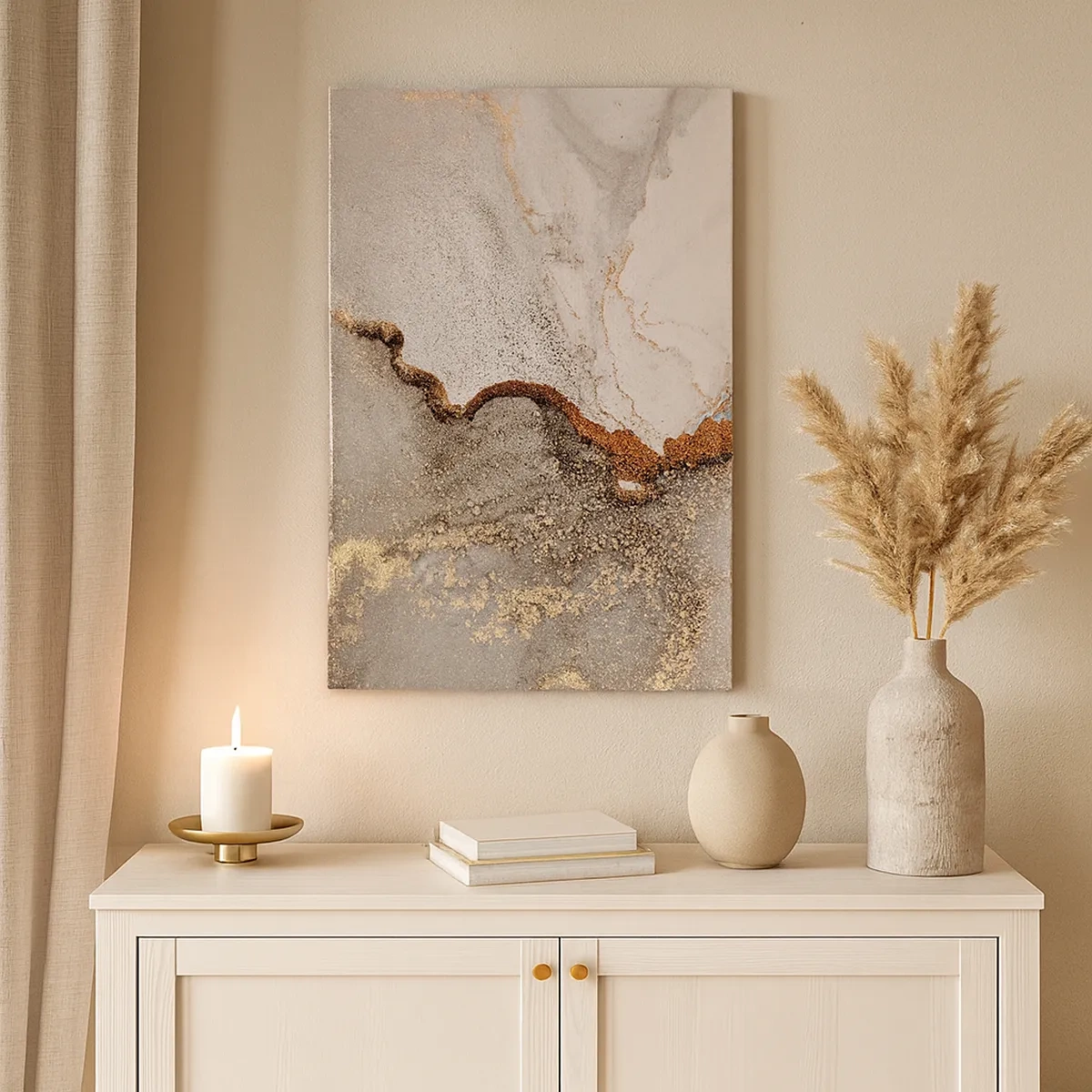 Tablou pe pânză - La granița culorilor - 50x70 cm