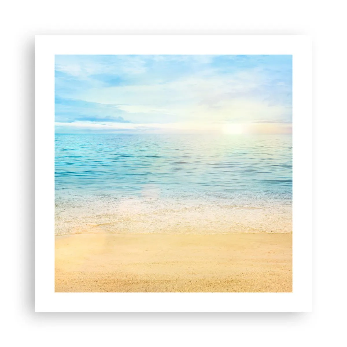 Poster - Marele albastru - 50x50 cm