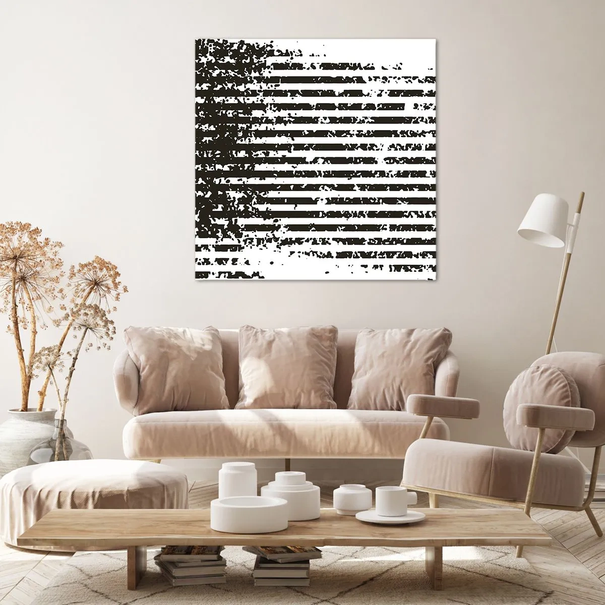 Tablou pe pânză - Ritm și zgomot - 60x60 cm