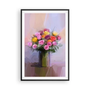 Poster în ramă neagră - Frumusețe reținută - 61x91 cm