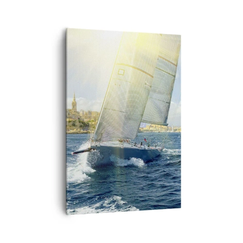 Tablou pe pânză - E timpul să părăsim orașul - 70x100 cm