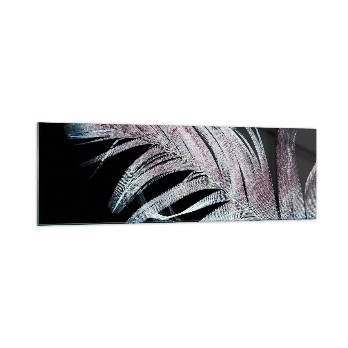 Tablou pe sticlă - Gândește-te la atingere - 160x50 cm