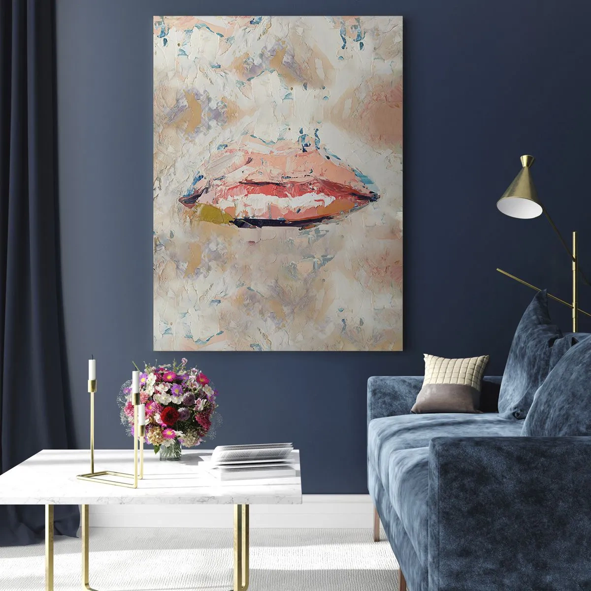 Tablou pe sticlă - Trezește simțurile - 70x100 cm