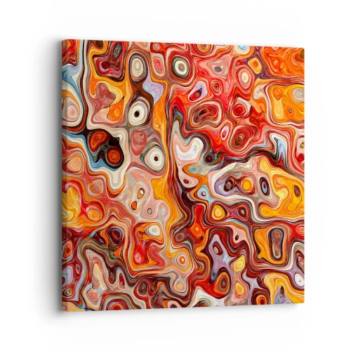 Tablou pe pânză - Dacă nucile s-au topit în miere - 30x30 cm