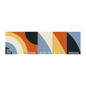 Mostră de Tapet Standard Eco - Spre sine - Abstracția, Bucată, Artă Modernă - 100x30 cm