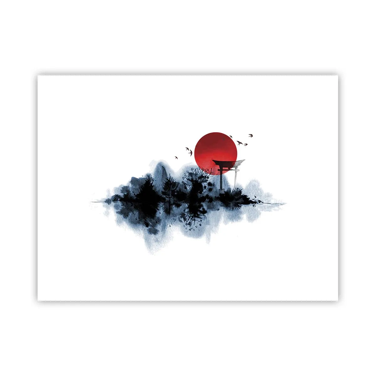 Poster - O vedere japoneză - 40x30 cm