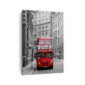 Tablou pe pânză - Viața de zi cu zi nu trebuie să fie gri - 50x70 cm