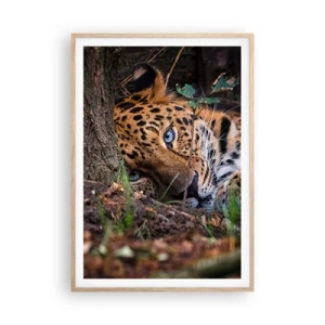 Poster în ramă de stejar deschis - Să ai încredere în mine - 70x100 cm