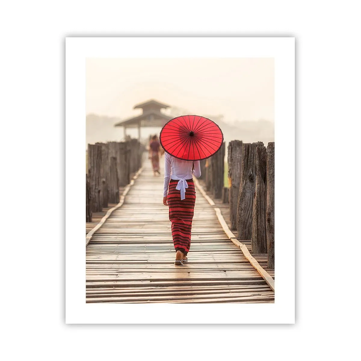 Poster - Pe podul vechi - 40x50 cm