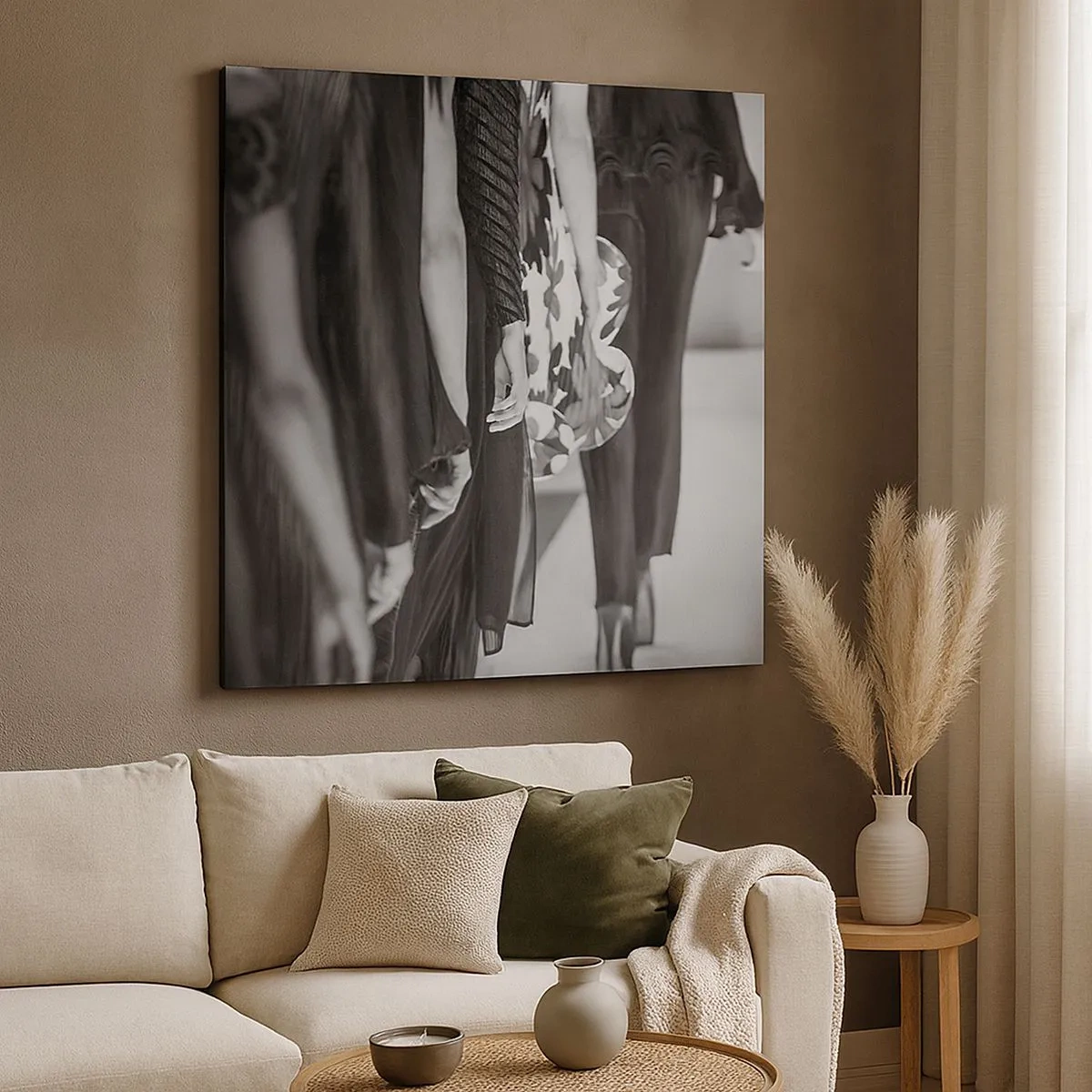 Tablou pe pânză - Paradă elegantă - 30x30 cm