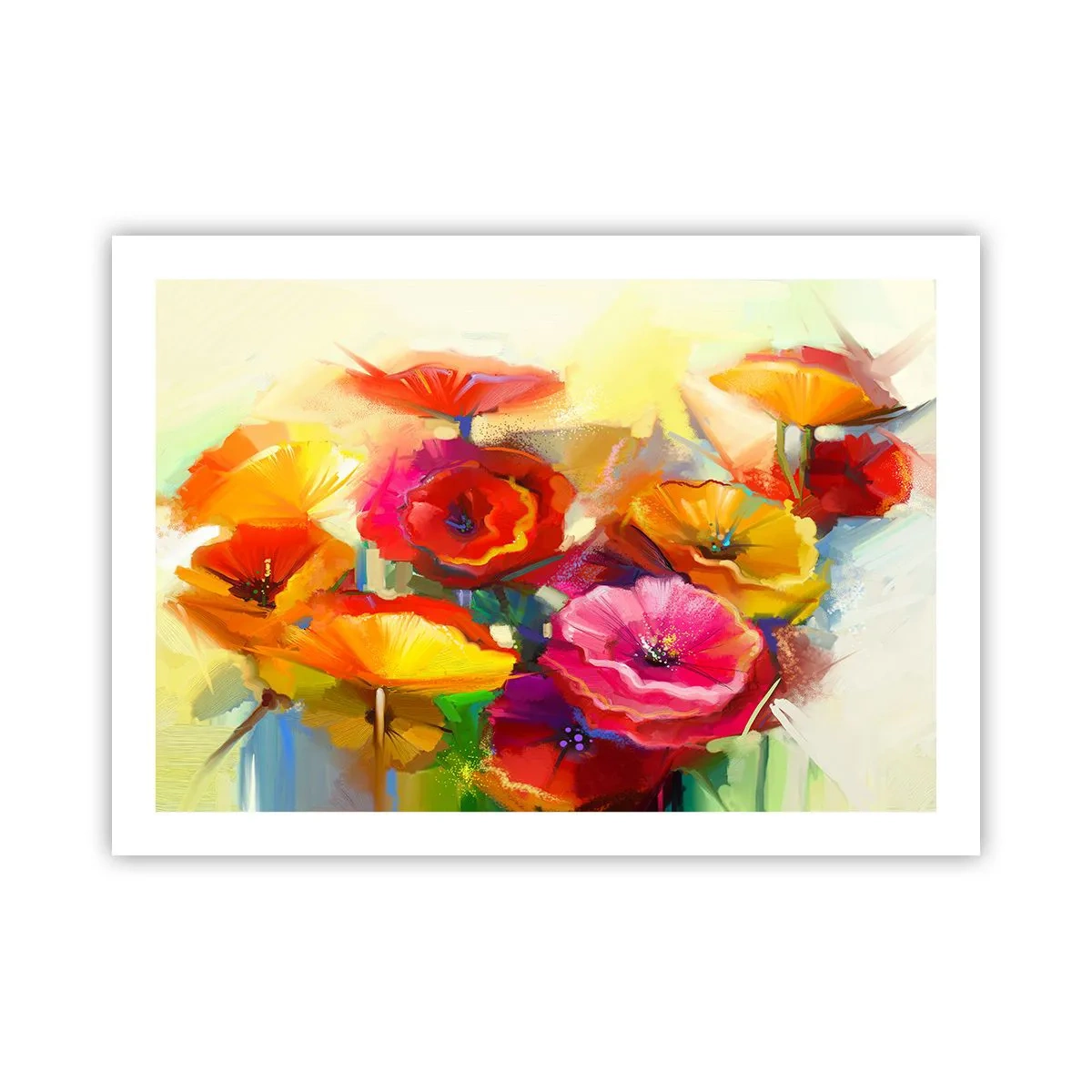 Poster - Nu numai roșu - 70x50 cm