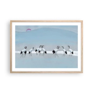 Poster în ramă de stejar deschis - După o zi fierbinte - 70x50 cm