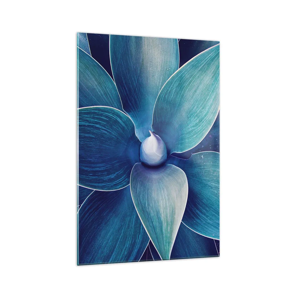 Tablou pe sticlă - A furat albastrul de la cer - 70x100 cm