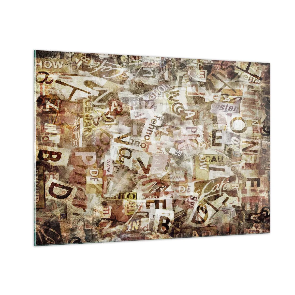 Tablou pe sticlă - Îi unesc pe cei care stau la taclale - 100x70 cm