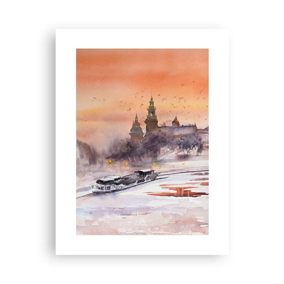 Poster - Apus de soare regal - 30x40 cm