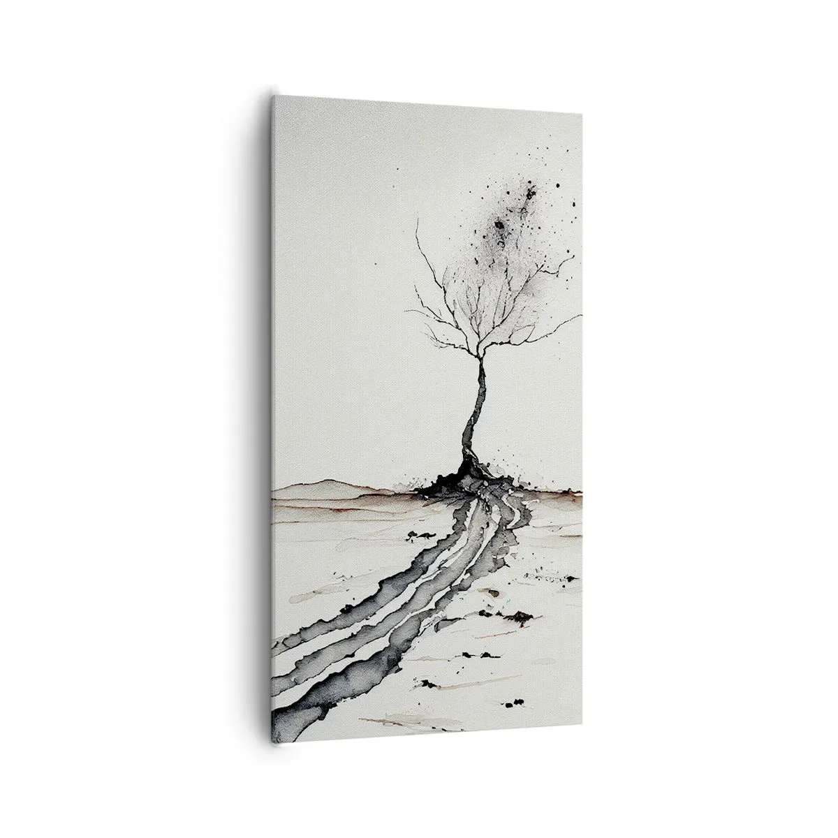 Tablou pe pânză - Melancolie de iarnă - 65x120 cm