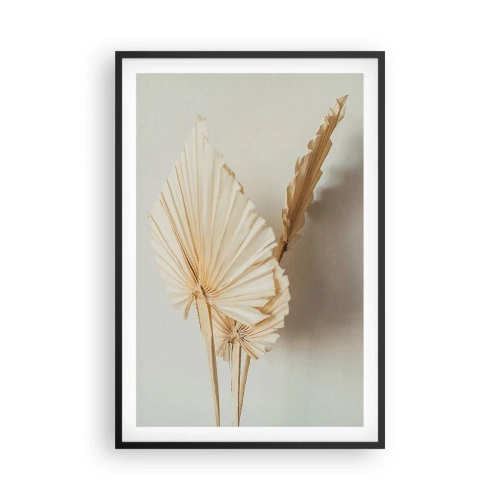 Poster în ramă neagră - Când este nevoie de ușurare - 61x91 cm
