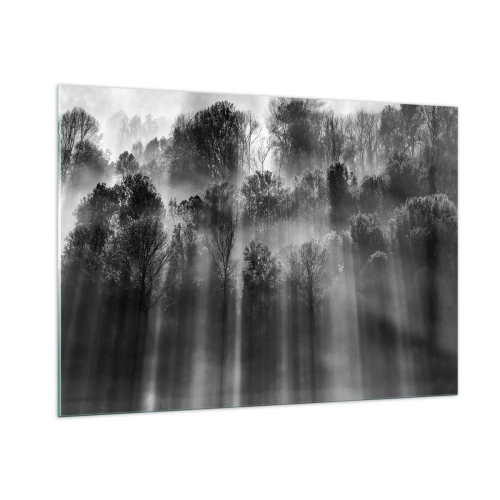 Tablou pe sticlă - În fluxuri de lumină - 100x70 cm