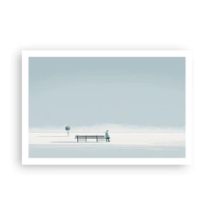 Poster - Da, aștept. - 91x61 cm