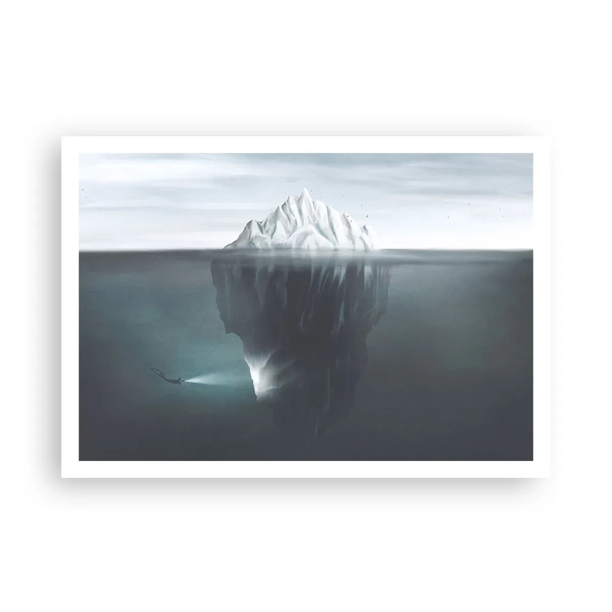 Poster - Un mister subacvatic - 100x70 cm