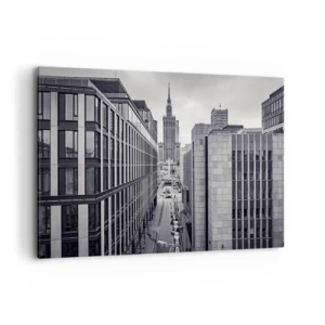 Tablou pe pânză - Vale citadină din Varșovia - 100x70 cm