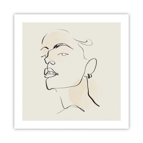 Poster - O privire mândră - 50x50 cm