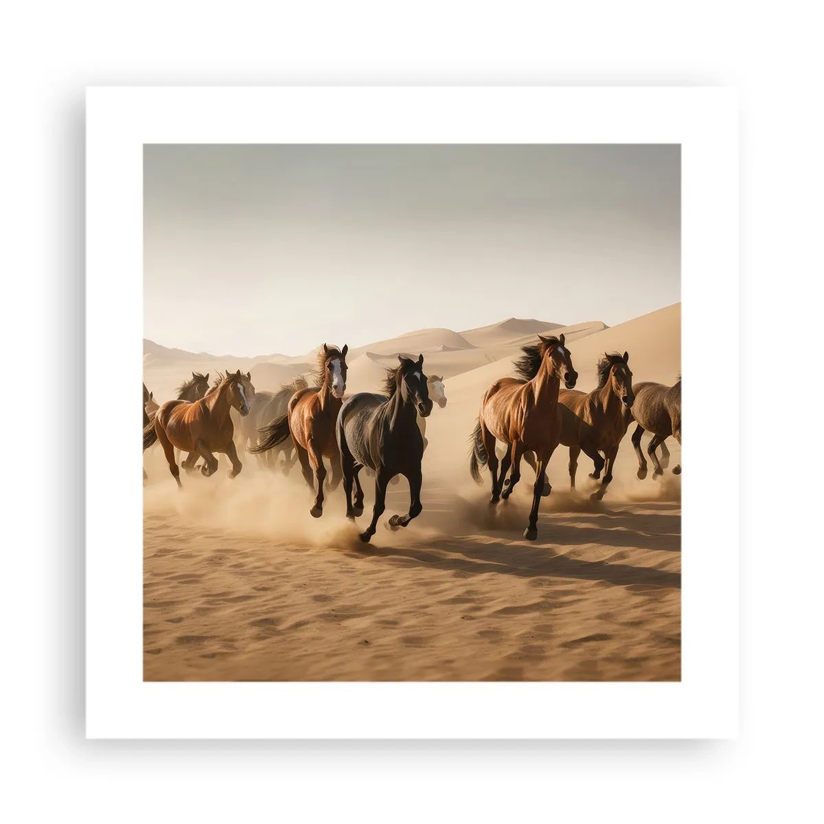 Poster - Liberi ca vântul - 40x40 cm