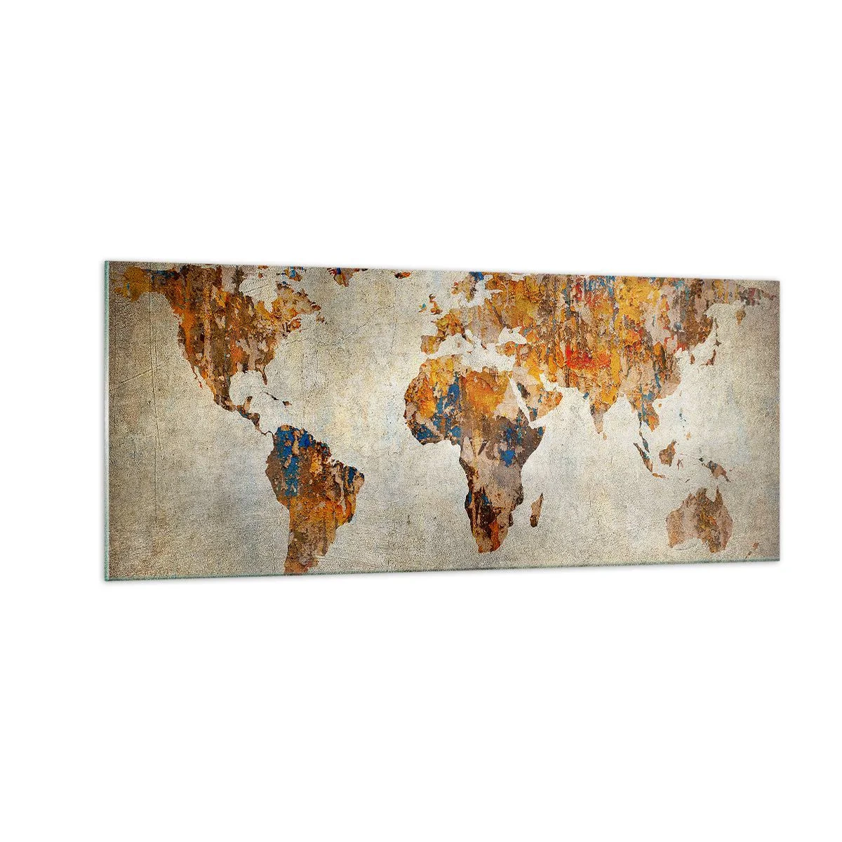 Tablou pe sticlă - O lume foarte mare - 100x40 cm