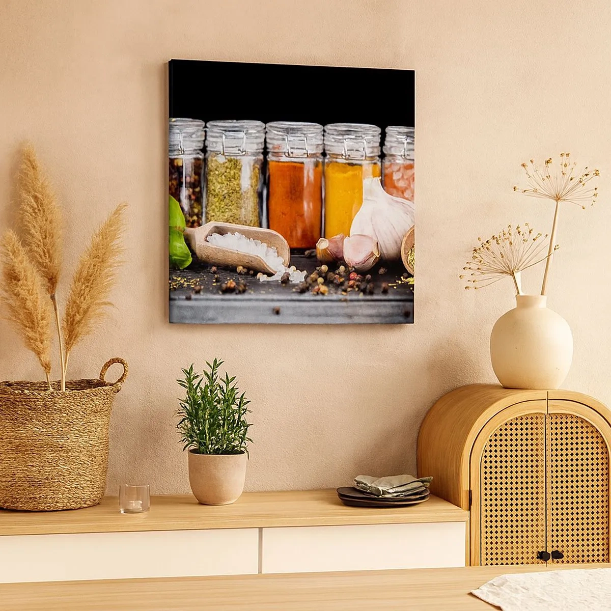 Tablou pe pânză - Pentru a da un gust vieții - 30x30 cm