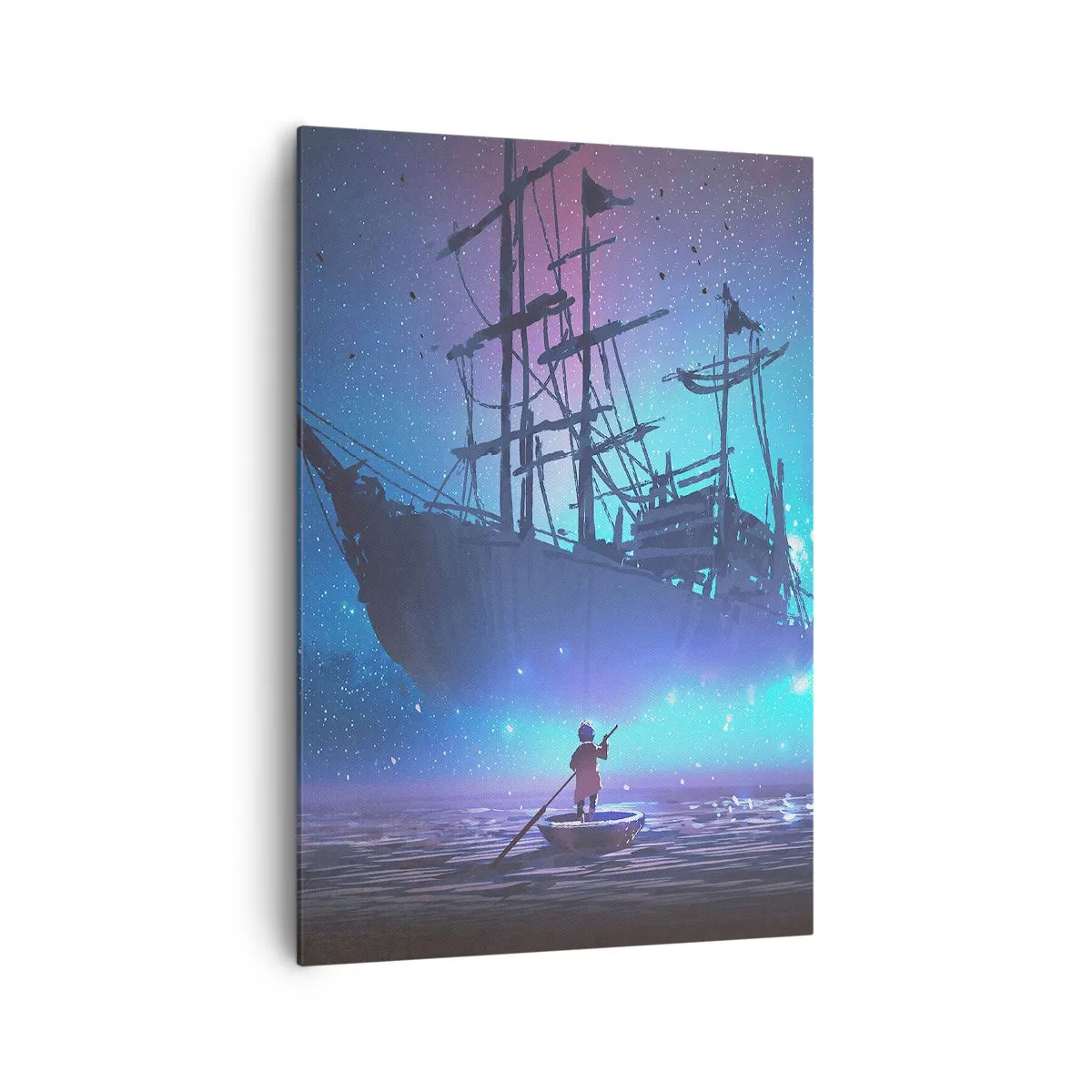 Tablou pe pânză - Întâlnirea cu mitul mării - 70x100 cm