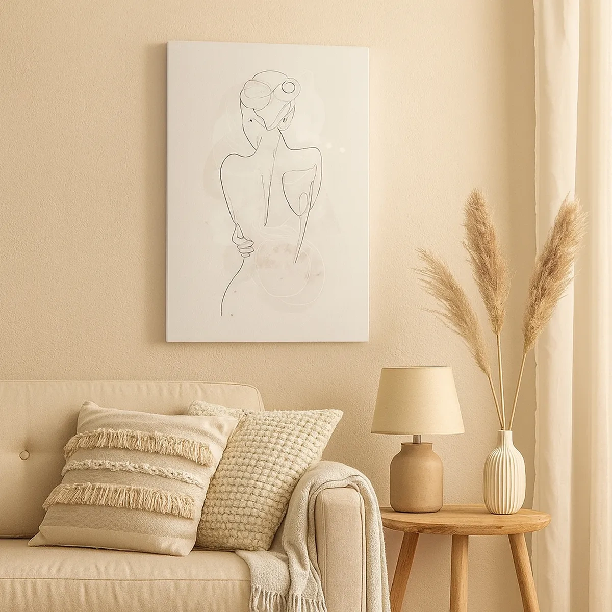 Tablou pe pânză - Ca un instrument sensibil - 50x70 cm