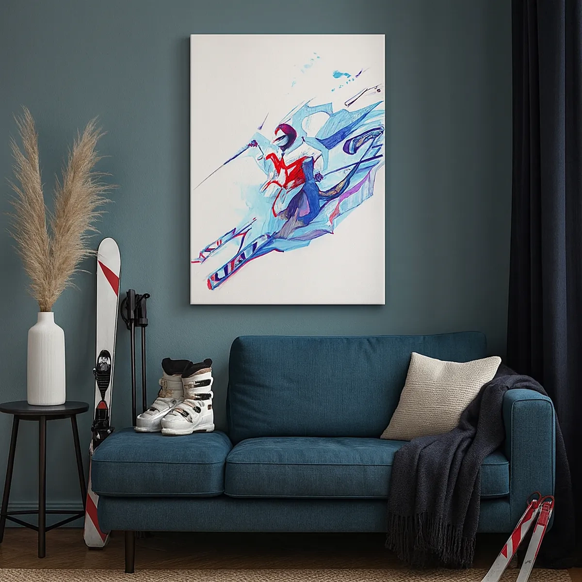 Tablou pe pânză - Graba nebună după bucurie - 50x70 cm