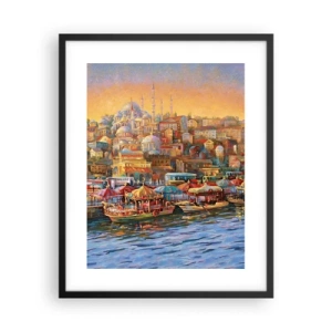 Poster în ramă neagră - O poveste din Istanbul - 40x50 cm