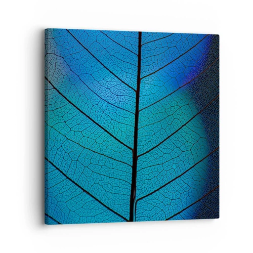 Tablou pe pânză - Construcție de finețe - 30x30 cm