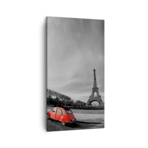 Tablou pe pânză - Mai pariziană decât Parisul însuși - 45x80 cm