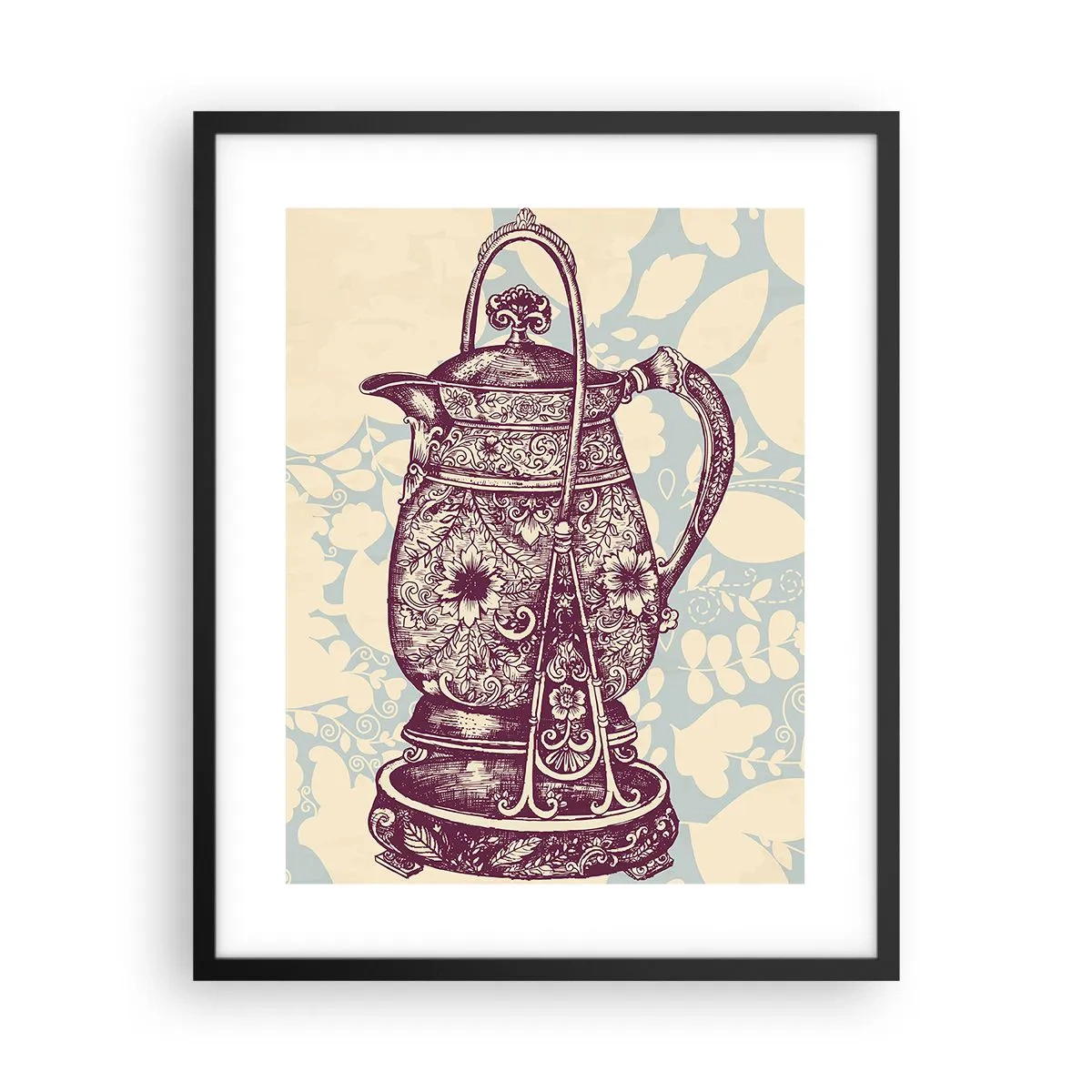 Poster în ramă neagră - Frumusețea vieții de zi cu zi - 40x50 cm