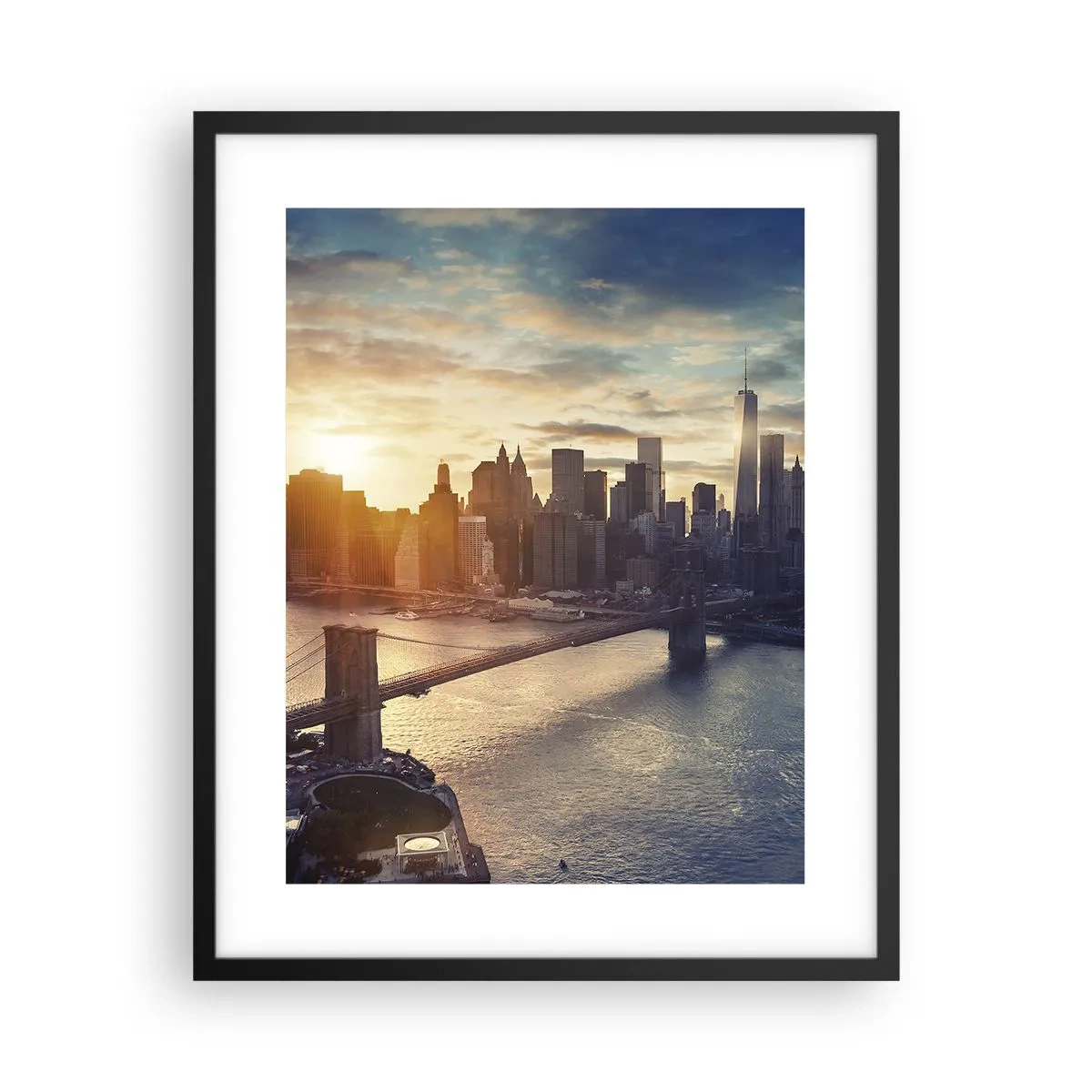 Poster în ramă neagră - Un monument al culturii occidentale - 40x50 cm