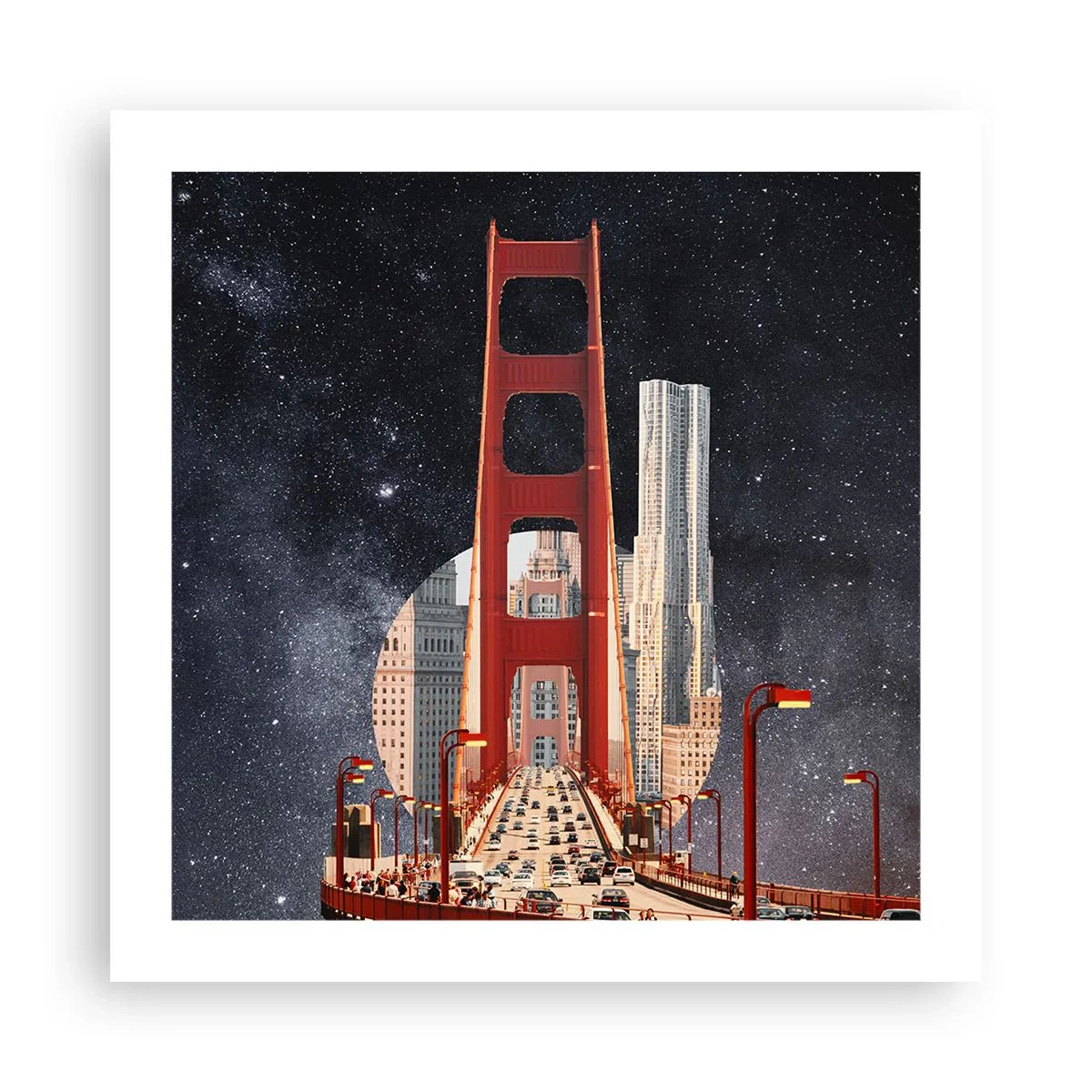 Poster - Întotdeauna în centru - 50x50 cm