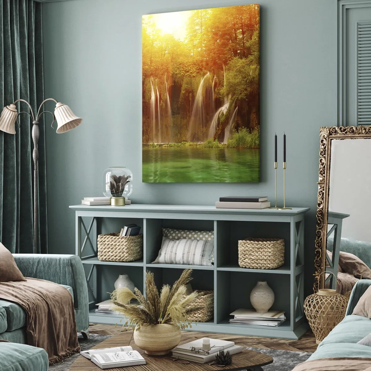 Tablou pe pânză - La soare și la umbră - 80x120 cm
