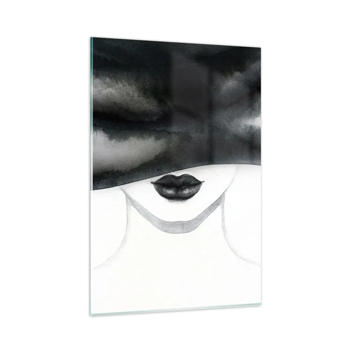 Tablou pe sticlă - Un mister senzual - 80x120 cm