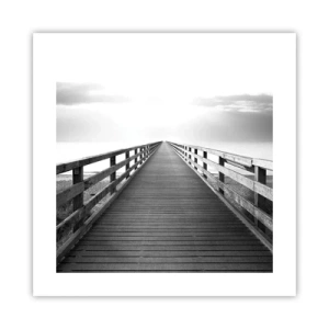 Poster - Departe, departe... - 40x40 cm