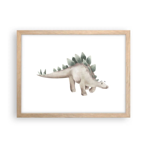 Poster în ramă de stejar deschis - Prietenul tău - 40x30 cm